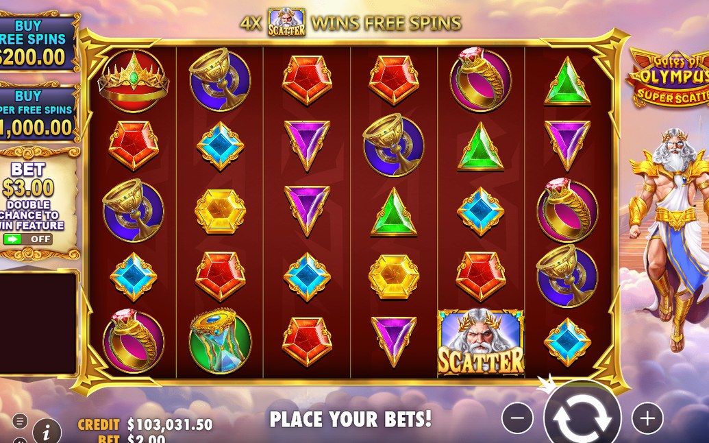 Gates of Olympus Super Scatter